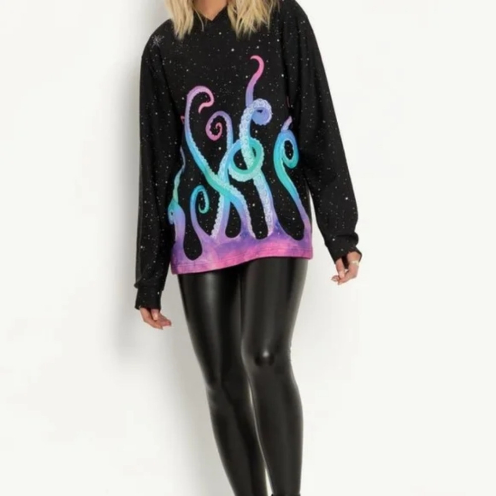 Blackmilk Space Tentacles Hoodie